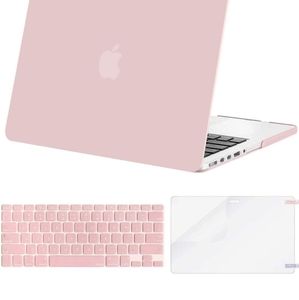 Macbook case in baby pink